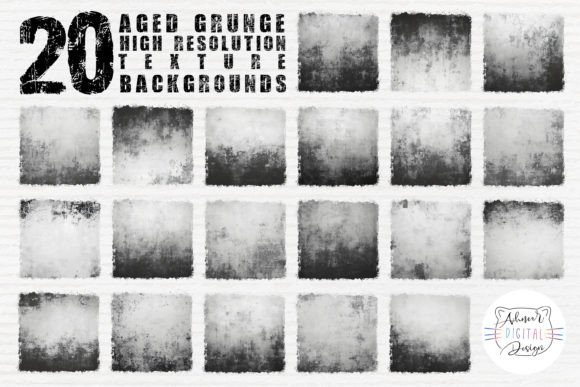 Aged Grunge Texture Backgrounds: Adding Vintage Soul to Digital Projects