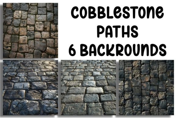 Cobblestone Paths Backgrounds: A Return to Timeless Tranquility