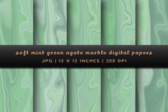 Elevate Designs with Soft Mint Green Agate Marble