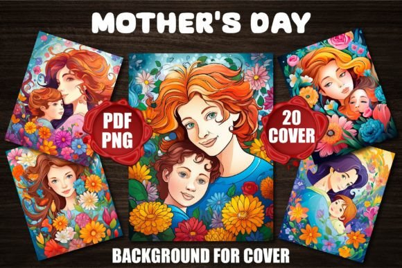 Mother’s Day Backgrounds for Covers: A Designer's Toolkit