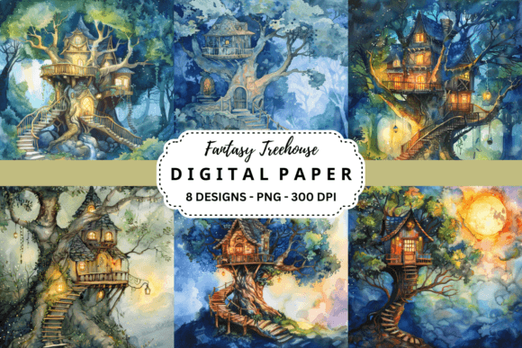 Unlocking Enchantment: The Versatility of Fantasy Treehouse Backgrounds