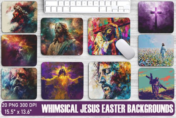 Whimsical Jesus Easter Backgrounds: A Designer's Guide